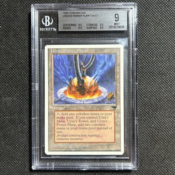 1995 MTG Magic The Gathering Chronicles Urza's Power Plant BGS 9 MINT - Picture 1 of 3